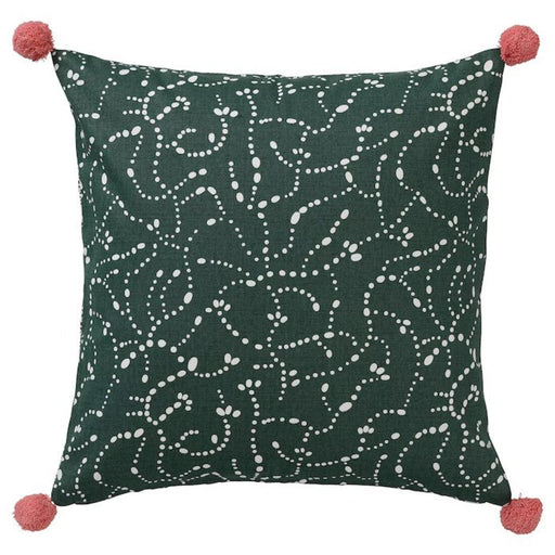 Stylish 50x50 cm cushion cover by IKEA - Leaf green design