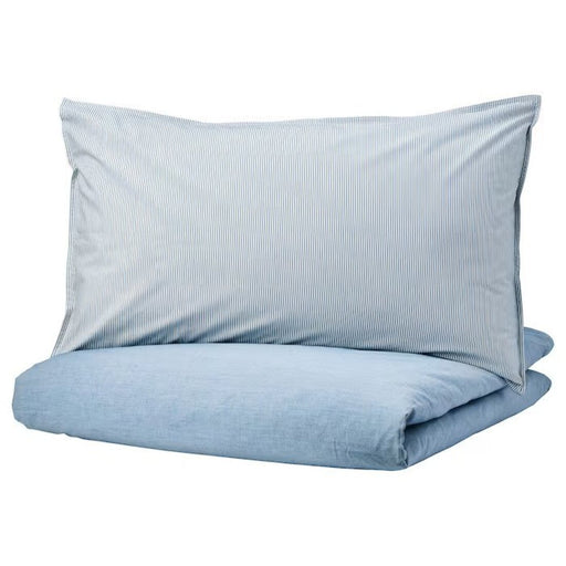 A photo of IKEA's duvet cover and pillowcase-204 61788