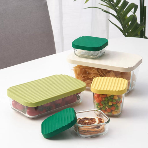 Organize your kitchen with this set of 5 HAVSTOBIS food storage containers
