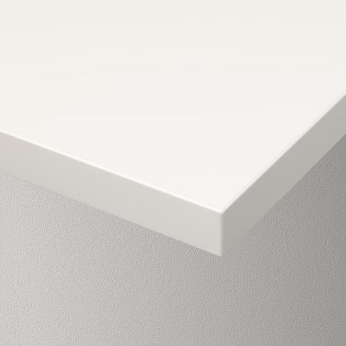 IKEA BERGSHULT / RAMSHULT Wall shelf with 2 brackets, white, 80x20 cm (31 1/2x7 7/8 ")