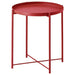 Red IKEA GLADOM Tray Table - Stylish and versatile side table with a removable tray top, perfect for modern living spaces-60533651