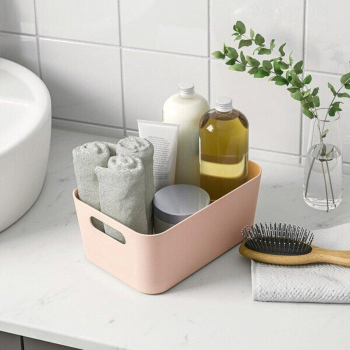 Product shot: IKEA box with dimensions 24x17 cm, suitable for various uses.-90504058