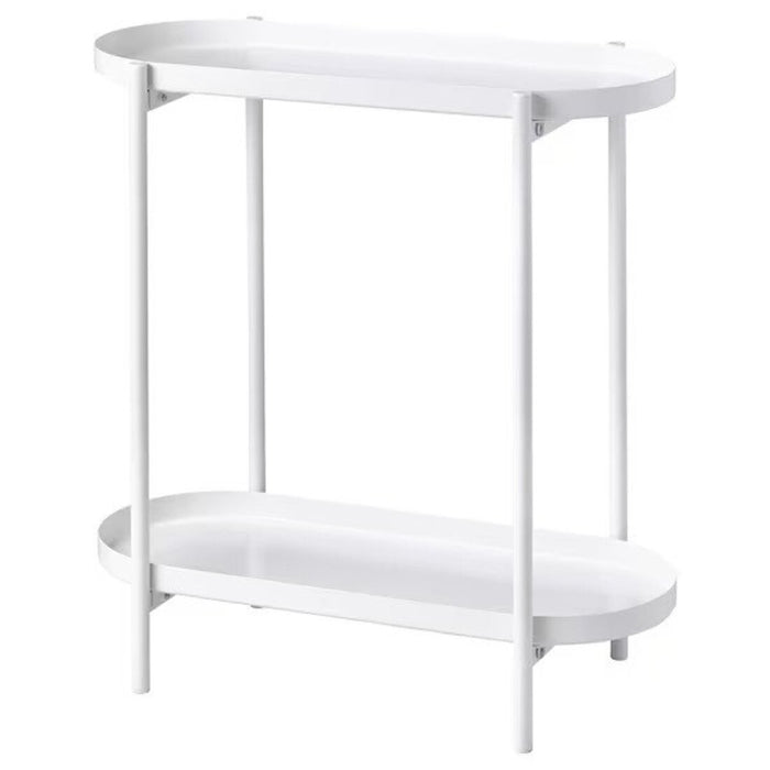 IKEA OLIVBLAD Plant Stand in White, 56cm - Stylish Indoor/Outdoor Display