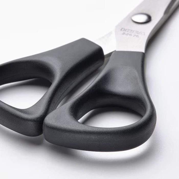 IKEA MÅNÖGA Scissors, stainless steel/black, 14 cm (6 ")