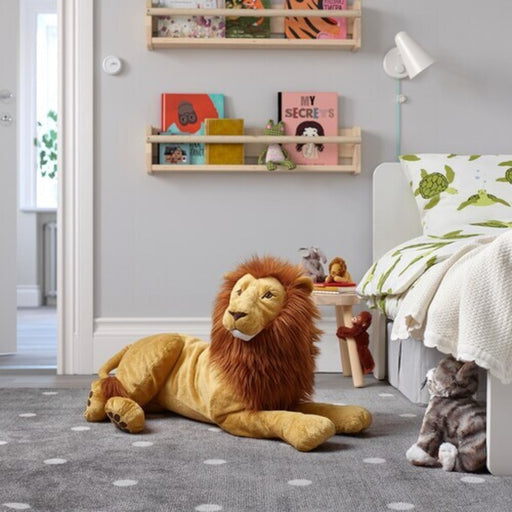 Adorable Stuffed Lion for Kids - DJUNGELSKOG Collection
