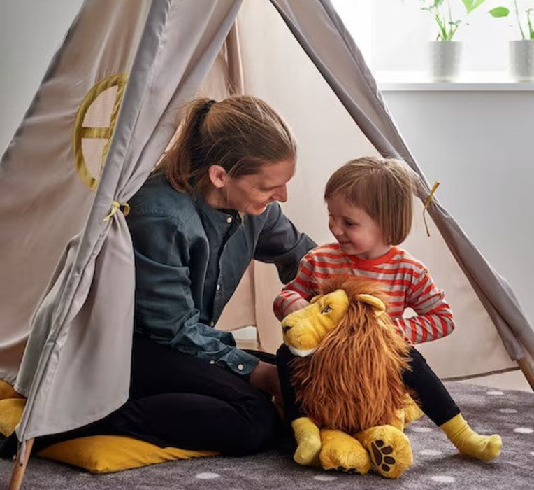 Safe and Child-Friendly Plush Lion - IKEA Product