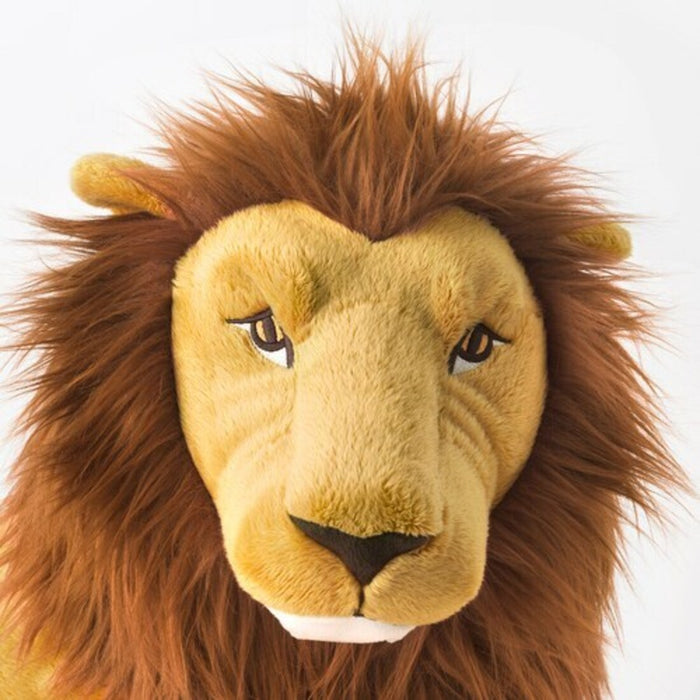 Lion Stuffed Toy - Ideal for Nursery Decor - IKEA DJUNGELSKOG