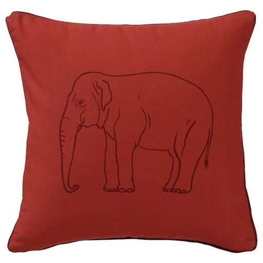 IKEA AROMATISK Cushion Cover in Animal Red Design, 50x50 cm - Back View-70564915