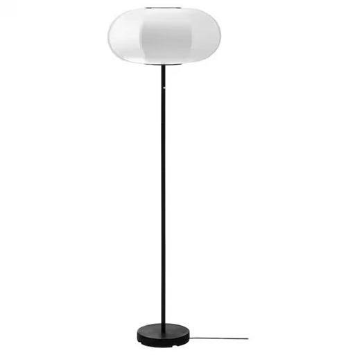 Digital Shoppy BYGGKORN modern floor lamp in black and white"