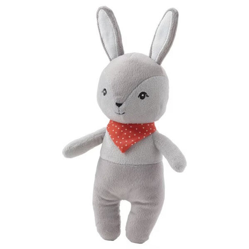 "IKEA GULLIGAST Squeaky Soft Toy in Grey/Red"