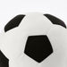 Black and white football-themed IKEA SPARKA Soft Toy for a delightful playtime experience.