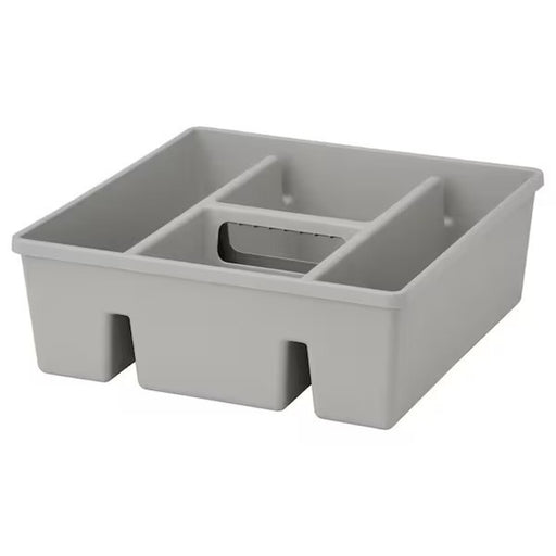 IKEA FÅNGGRÖDA Insert with Compartments in Light Grey – 30x30x11 cm – Versatile Organizer for Home Storage-30559529