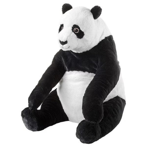 IKEA Soft Toy Panda, with a cute and friendly expression on its face.