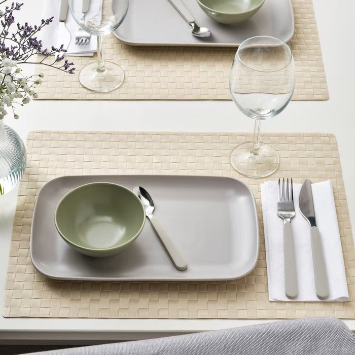 Stylish Dinnerware: IKEA FÄRGKLAR Plate in Grey   90479643