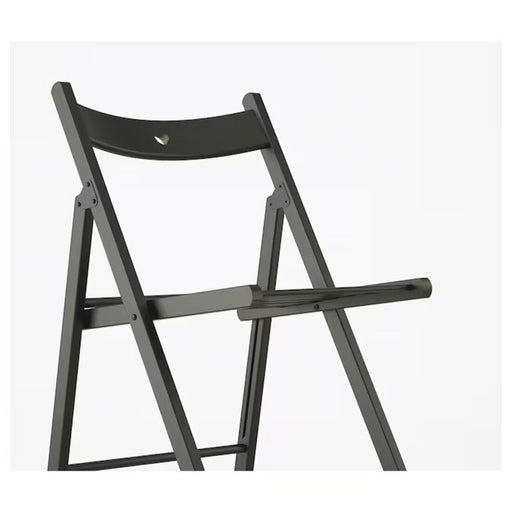 Digital Shoppy Detailed View of TERJE Black Chair's Minimalist Design