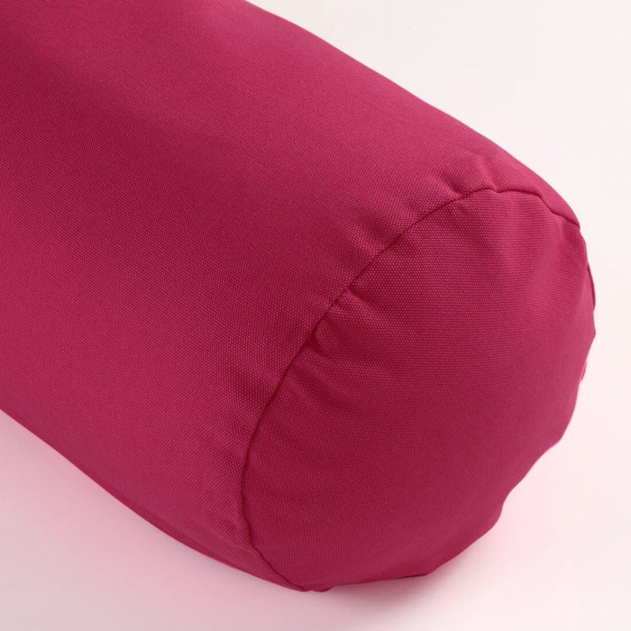 Close-up image of IKEA GURLI Bolster case, bright pink, 20x60 cm (8x24 ")  50415851
