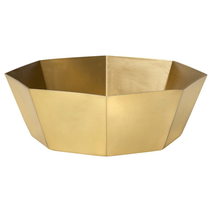 IKEA GOKVÄLLÅ Serving bowl, gold-colour, 26x26x9 cm (10x10x4 ")