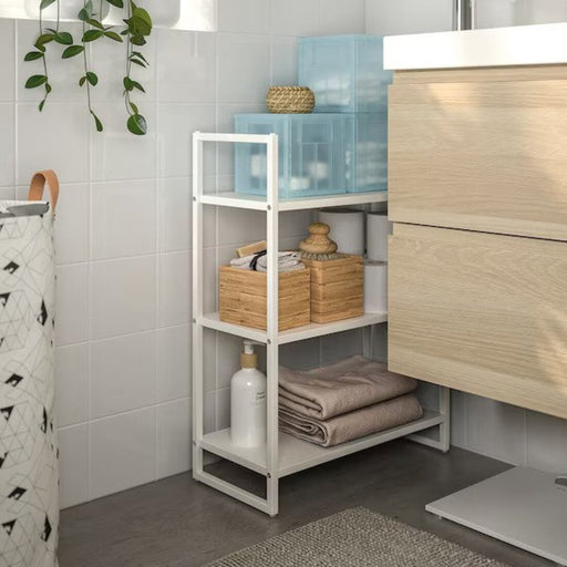 An image of a tidy home with an IKEA lid storage box, providing practical and stylish organization