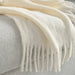 Close-up image of  IKEA KLIPPOXEL
Throw, off-white, 130x170 cm (51x67 ") 50584622