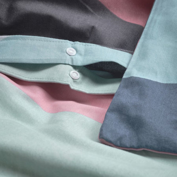 IKEA SVALSTJÄRTAR Duvet cover and pillowcase, multicolour, 150x200/50x80 cm (59x79/20x31 ")