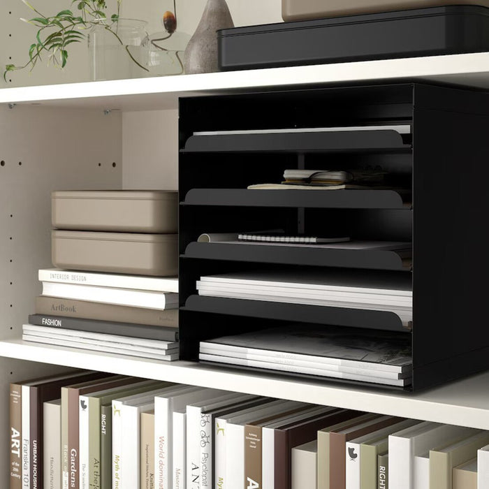 IKEA HARVMATTA Letter tray, anthracite