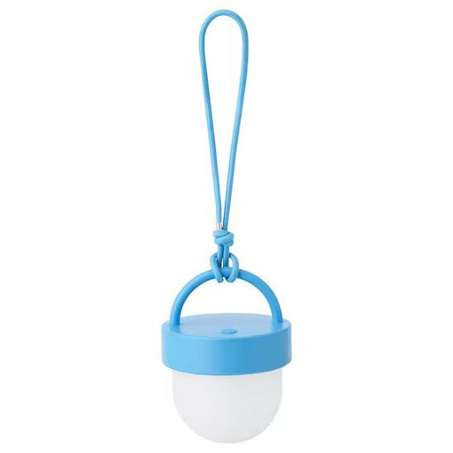 Modern battery-operated Blue pendant lamp enhancing outdoor decor