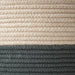 Close-up of the handwoven texture of the IKEA TJABBIG Basket.