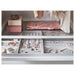 "Keep your child's room tidy with the help of the IKEA 4-Compartment Insert for easy storage and organization.