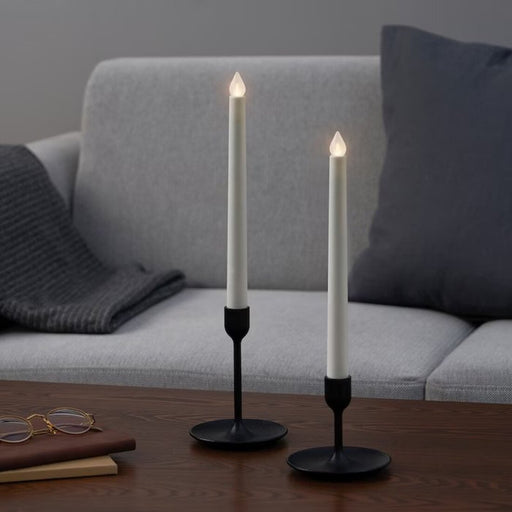 Realistic flame-effect LED candle for a natural candlelight experience