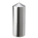 An IKEA Unscented pillar candle silver color  90528257