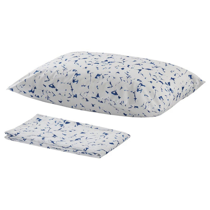 IKEA ÄNGLATÅRAR Flat sheet and pillowcase, white, 150x260/50x80 cm (59x102/20x31 ") 70444310