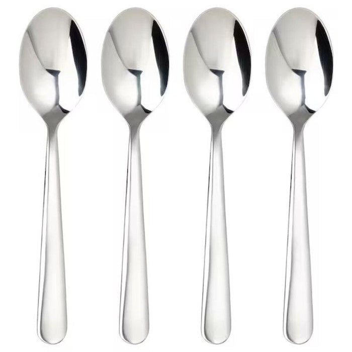 Digital Shoppy IKEA Spoons Stainless Steel - Pack of 4 Digital Shoppy IKEA Spoons Stainless Steel - Pack of 4 stirring serving eating smooth scooping mixing low price