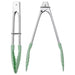  IKEA's stainless steel tongs with a vibrant green silicone grip for versatile kitchen use 20551982