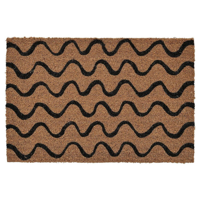 Natural/Black door mat from IKEA, measuring 40x60 cm  70517943