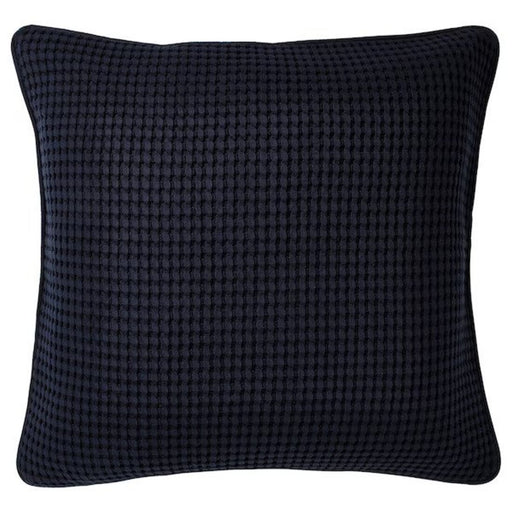 IKEA VÅRELD Cushion Cover, 50x50 cm, in Striking Black-Blue-20500426