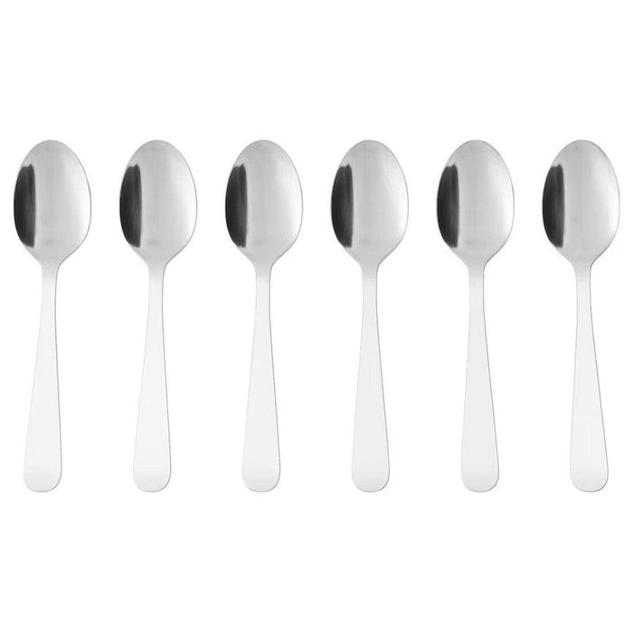 IKEA DRAGON Dessert Spoon - 16 cm (6") stainless steel spoon for desserts and small dishes. 80177660


