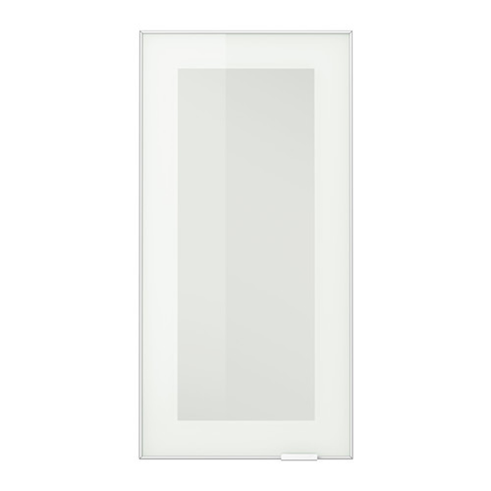 Translucent glass door with aluminum frame for IKEA METHOD cabinets
