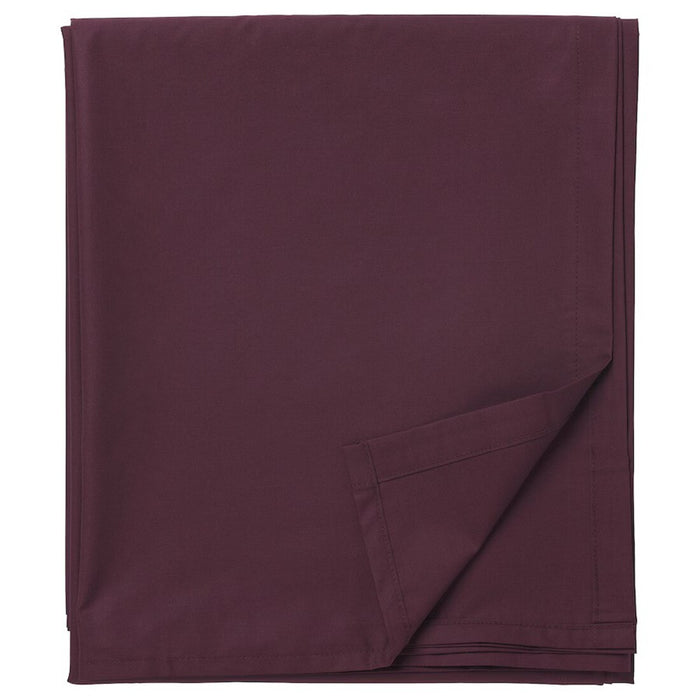 IKEA ULLVIDE Flat sheet, deep red, 240x260 cm (94x102 ")70558113