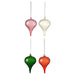 IKEA VINTERFINT: Glass bauble decoration in mixed colors, 6 cm (2 ¼ inches)- 00560789