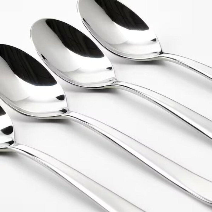 Digital Shoppy IKEA Spoons Stainless Steel - Pack of 4 Digital Shoppy IKEA Spoons Stainless Steel - Pack of 4 stirring serving eating smooth scooping mixing low price