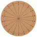 Cork  place mat with a diameter of 35 cm  80550814