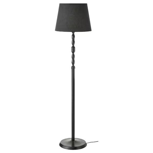IKEA KINNAHULT Floor Lamp in Black Ash/Black - Modern design, 150 cm tall.-60488408