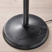 Elegant IKEA KINNAHULT Floor Lamp with a 150 cm height, featuring a black ash and black color scheme-60488408