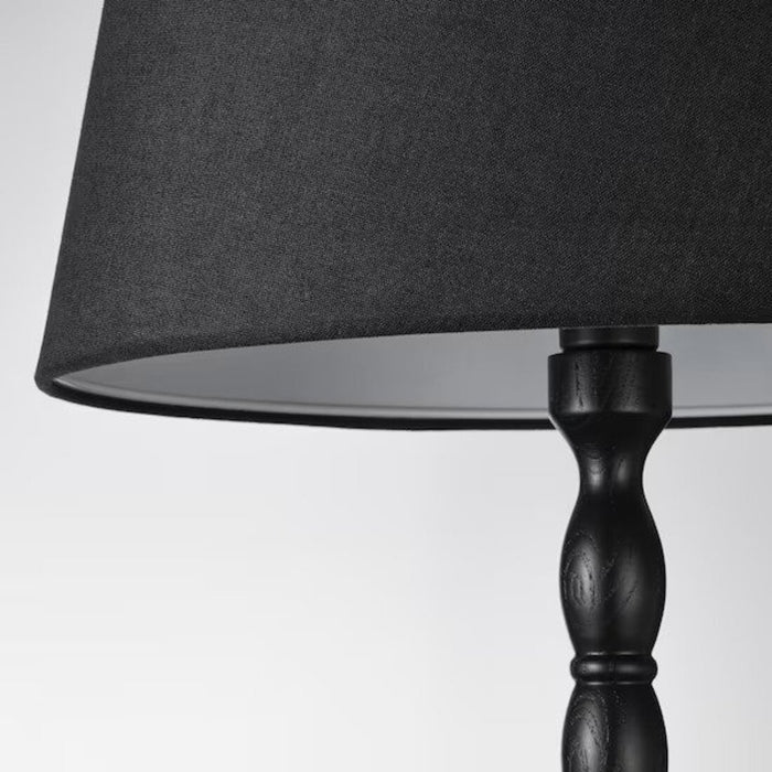 Minimalistic floor lamp from IKEA - KINNAHULT in black ash/black, height: 150 cm-60488408