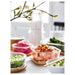 A image of IKEA Food container, square/glass, perfect when you want to enjoy home-cooked meals with your family
