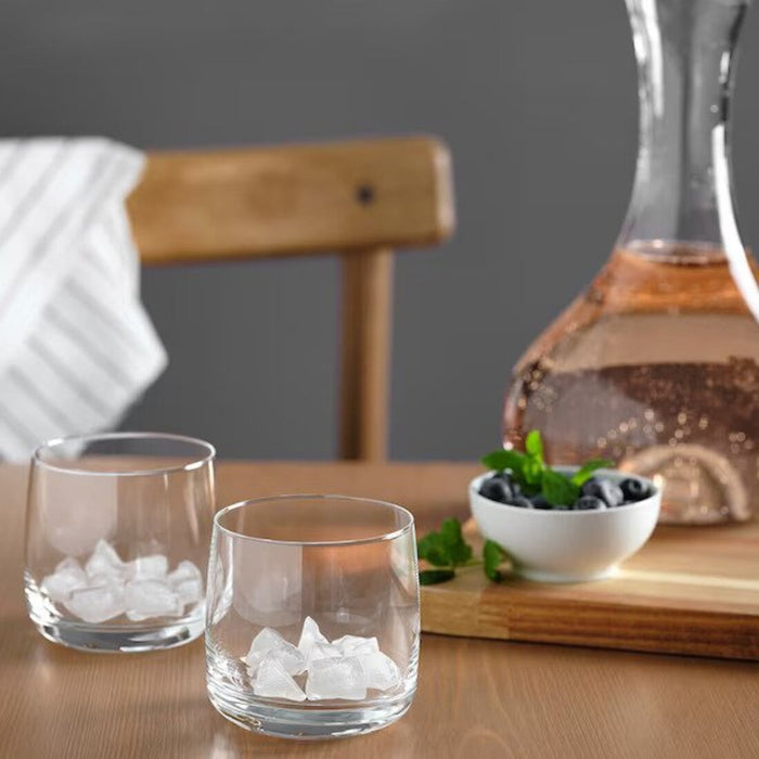 Sophisticated IKEA Whiskey Glass made of clear glass, 39 cl capacity