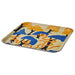 An attractive patterned/multicolour tray for organizing and decorating your home
