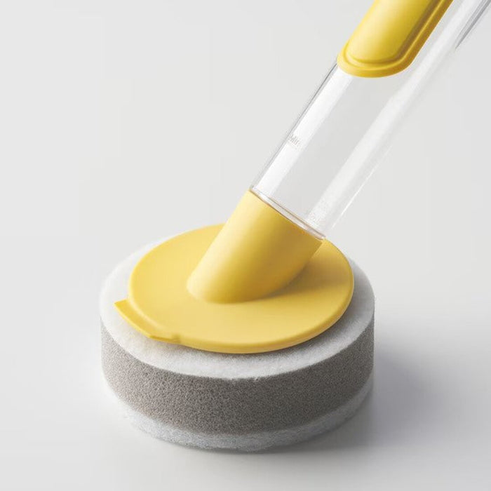 Close-up of the durable and versatile dish sponge from the IKEA 3-piece set
