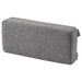 A grey lumbar cushion from IKEA, providing ergonomic support and comfort 30565323