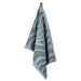 BASTUA Bench Towel Set - Blue/Green Shades - 45x60 cm (18x24 inches
